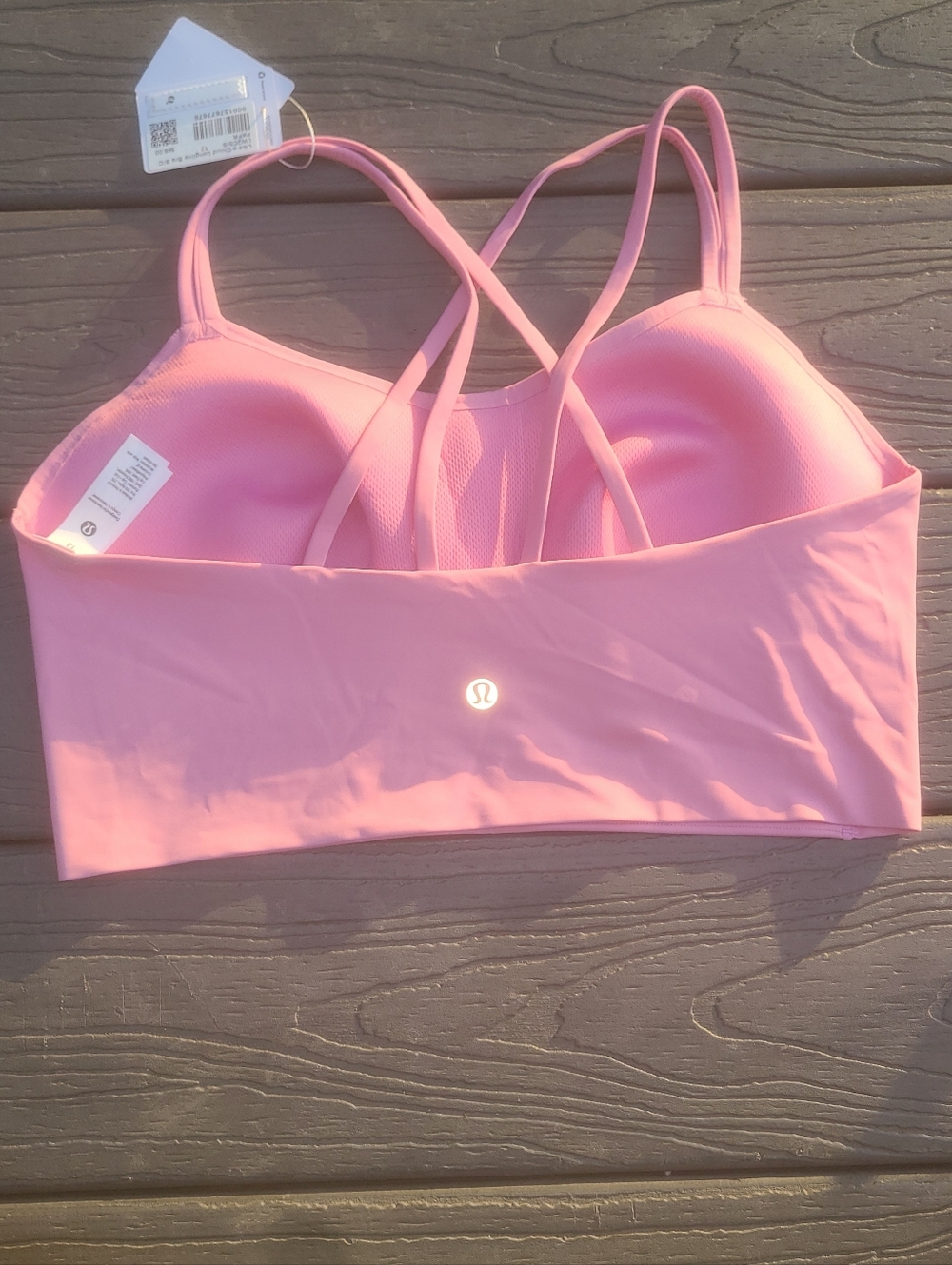 Lululemon Like A Cloud Bra/ Pink Frosting - Picture 4 of 5